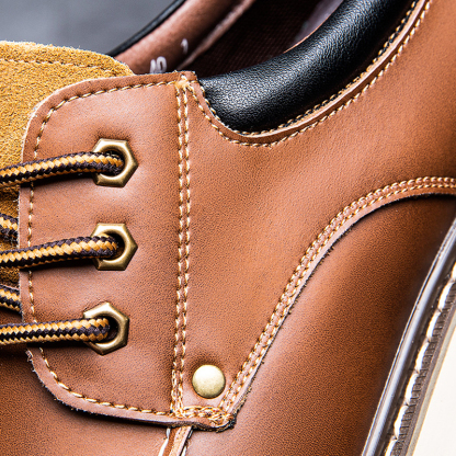 🔥Last Day 70% OFF ⏰Men's Genuine Leather Moccasin Business Boots Outdoor Casual Shoes