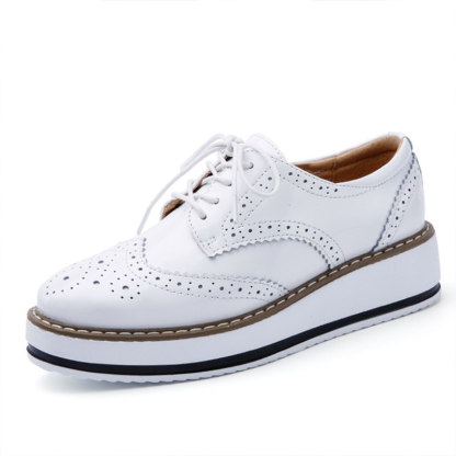 🔥Last Day 50% OFF ⏰Brogue Platform Comfortable Orthopedic Shoes - Proven Plantar Fasciitis, Foot and Heel Pain Relief