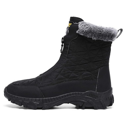 (⏰Limited Time 50% Discount Event) Men's Winter Warm Wide Toe Orthopedic Arch Support Snow Boots Waterproof Non-slip Anti-puncture Work Boots