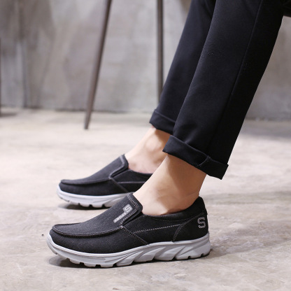 ⏰Last Day! 70% OFF 🔥Men's Good arch support & Easy to put on and take off & Breathable and light & Non-slip Shoes - Best Walking Shoes for Middle Aged People 