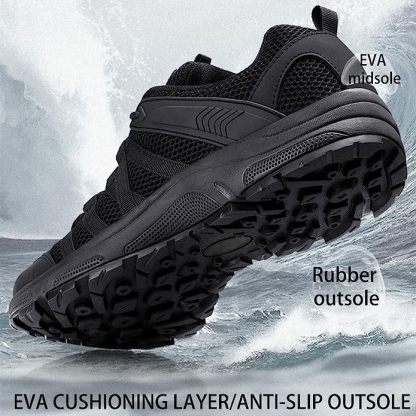 🔥Hot Sale 50% OFF🎉Men Outdoor Hiking Orthopedic Sneakers Breathable Lightweight Non-Slip Camping Shoes