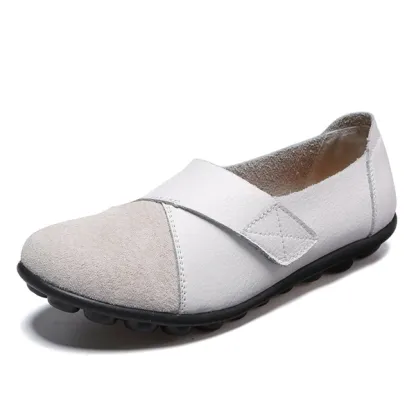 🔥Last Day 50% OFF ⏰Premium Shoes Genuine Comfy Leather Loafers - Proven Plantar Fasciitis, Foot and Heel Pain Relief