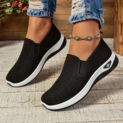 🔥Last Day Promotion 70% OFF🔥-Women's Comfortable Breathable Knitted Sneakers - Proven Plantar Fasciitis, Foot and Heel Pain Relief