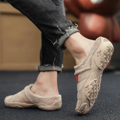 🔥On This Week Sale 70% OFF🔥MEN'S COMFORTABLE INDOOR NON-SLIP THICKENED SOFT SOLE SHOES - Proven Plantar Fasciitis, Foot and Heel Pain Relief