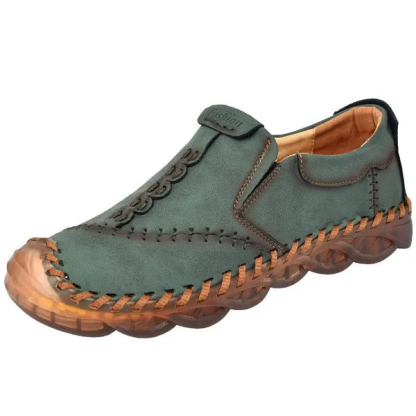 ⏰Big Sale Up To 70%🔥Men Lightweight Non-slip Handmade Shoes Orthopedic Leather Shoes - Relaxes Muscles And Relieves Fatigue
