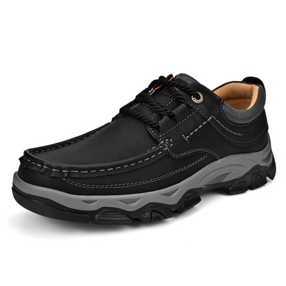 🔥Hot Sale! 50% OFF 🔥Men's Comfortable Arch Support Orthopedic Leather Loafers - Improved Posture For Pain Relief
