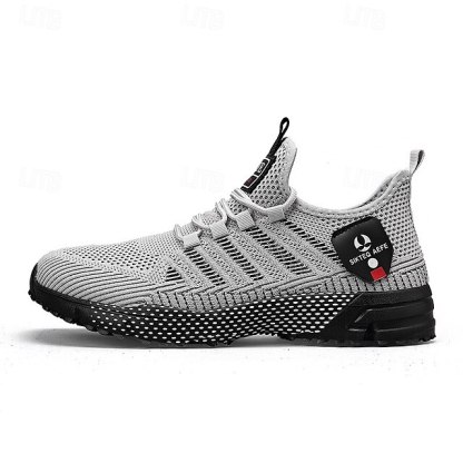 ⏰LIMITED SALE 70% OFF🔥Men's Yellow Athletic Sneakers - Breathable Mesh Lace-Up Running Shoes for Training & Casual Sports