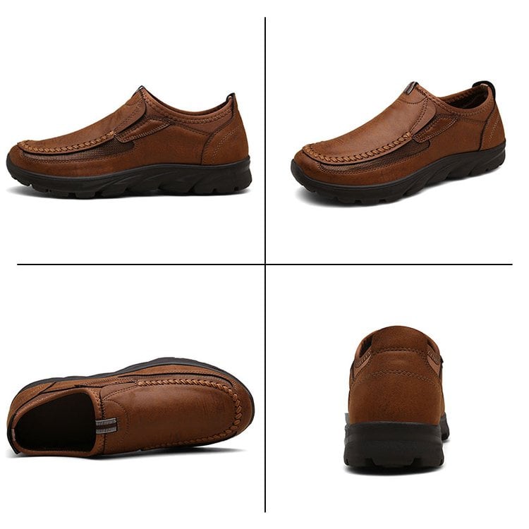 ⏰Limited Time 50% Discount off ⏰Men's Casual Breathable Loafers, Orthopedic Slip-on Shoes - Orthopedic Surgeon Recommended Style