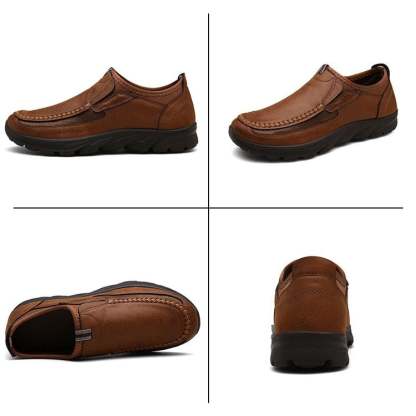 ⏰Limited Time 50% Discount off ⏰Men's Casual Breathable Loafers, Orthopedic Slip-on Shoes - Orthopedic Surgeon Recommended Style