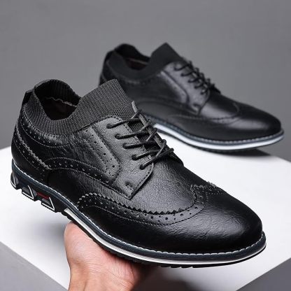 Oxford Classic™ Slip-On Orthopedic Leather Shoes