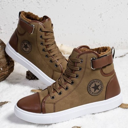 🔥Last Day Sale 70% OFF🔥Men's High Top Skate Shoes - Breathable Sneakers with Platform