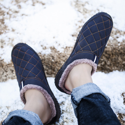 🔥On This Week Sale 70% OFF🔥MEN'S COMFORTABLE THICK-SOLED WARM OUTDOOR CASUAL COTTON SHOES - Proven Plantar Fasciitis, Foot and Heel Pain Relief