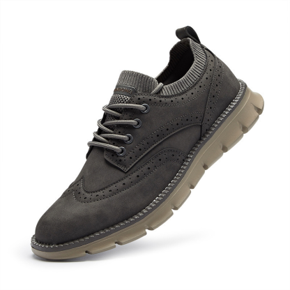⏰Promotion - 70% OFF🔥Men's  British Brock Orthopedic Leather Shoes - Proven Plantar Fasciitis, Foot and Heel Pain Relief