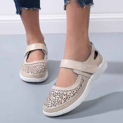 🔥Last Day 50% OFF ⏰Women's Comfort Leather Orthopedic Shoes - Proven Plantar Fasciitis, Foot and Heel Pain Relief
