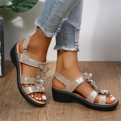 🎁Spring Sale 50% OFF⏳2024 Summer Spring Platform Orthopedic Sandals - Improve Posture and Get Rid of Painless Walking and Standing