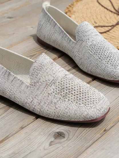 🔥Last Day 50% OFF ⏰Women Comfortable Arch Support Non-Slip Flat Shoes - Proven Plantar Fasciitis, Foot and Heel Pain Relief