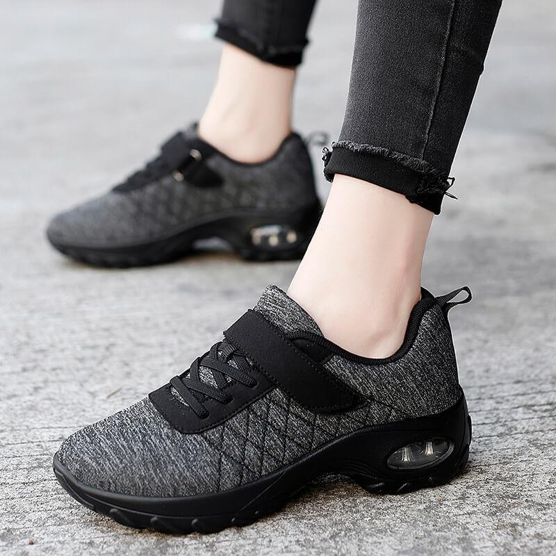 ⏰Promotion - 70% OFF🔥Women's Casual Comfortable Elastic Air-Cushion Non-Slip Sports Orthopedic Sneaker - Proven Plantar Fasciitis, Foot and Heel Pain Relief