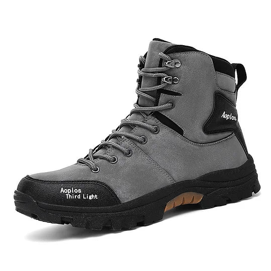 ⏰Promotion - 50% OFF🔥Men's Waterproof Non-slip Anti-puncture Hiking Boots Ankle Support Wide Toe Arch Support Orthopedic Work Boots