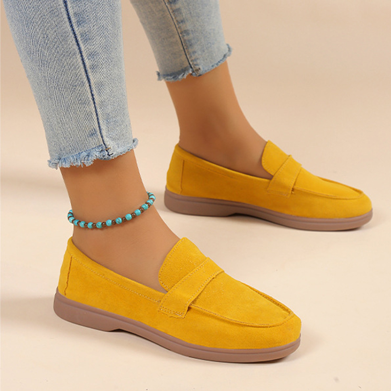 🔥Last Day Promotion 70% OFF ⏰2025 New Suede Slip On Comfortable Orthopedic Loafers - Proven Plantar Fasciitis, Foot and Heel Pain Relief
