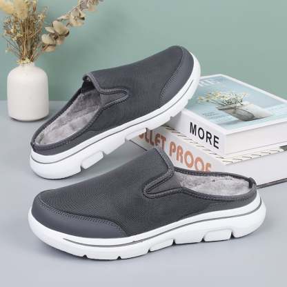 🔥On This Week Sale 70% OFF🔥MEN'S COMFORTABLE LINED FLEECE ARCH SUPPORT SPORTS SANDALS - Proven Plantar Fasciitis, Foot and Heel Pain Relief