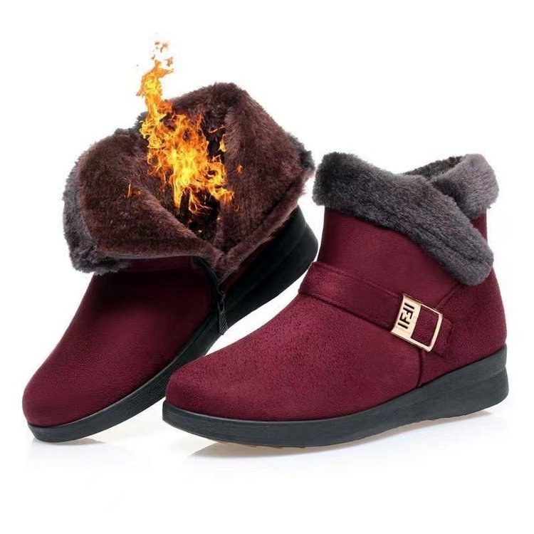 🔥Limited Time Offer 70% OFF🔥Winter Women Plush Warm Ankle Snow Boots - Proven Plantar Fasciitis, Foot and Heel Pain Relief