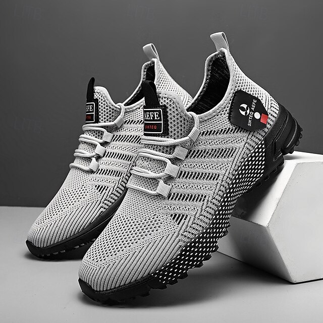 ⏰LIMITED SALE 70% OFF🔥Men's Yellow Athletic Sneakers - Breathable Mesh Lace-Up Running Shoes for Training & Casual Sports