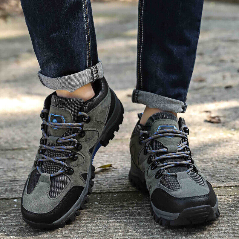 ⏰Limited Time 50% Discount off ⏰Men's Waterproof Breathable Lightweight Orthopedic Hiking Shoes for Plantar Fasciitis (Medical Certification)