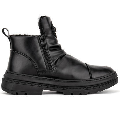 (⏰Limited Time Offer 70% OFF🔥)Men's Comfortable Leather Motorcycle Boots Waterproof Anti-Slip Anti-Sprain