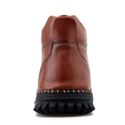 (🎅🎁CHRISTMAS SALE - 70% OFF)-Stitched Hand-Sewn Cowhide Medical Shoes - Increase Muscle Relaxation