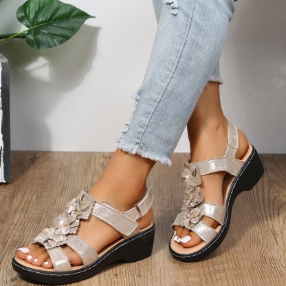 🎁Spring Sale 50% OFF⏳2024 Summer Spring Platform Orthopedic Sandals - Improve Posture and Get Rid of Painless Walking and Standing