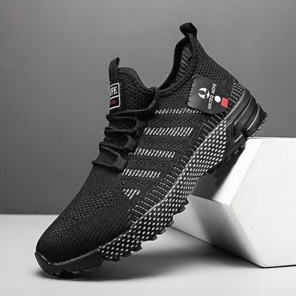 ⏰LIMITED SALE 70% OFF🔥Men's Yellow Athletic Sneakers - Breathable Mesh Lace-Up Running Shoes for Training & Casual Sports
