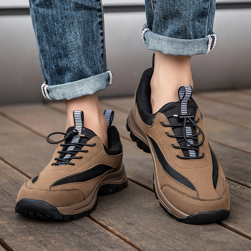 🔥Last Day Promotion 70% OFF 🎁 Men's Casual Leather Good Arch Support & Non-slip Outdoor Breathable Walking Shoes