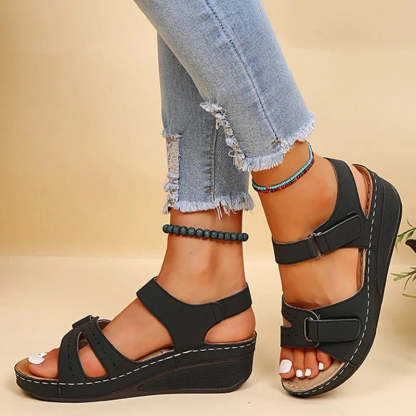 🌸🎉Hot Sale 50% OFF✨⏳Comfortable Orthopedic Sandals For Women - Improve Posture and Get Rid of Painless Walking and Standing