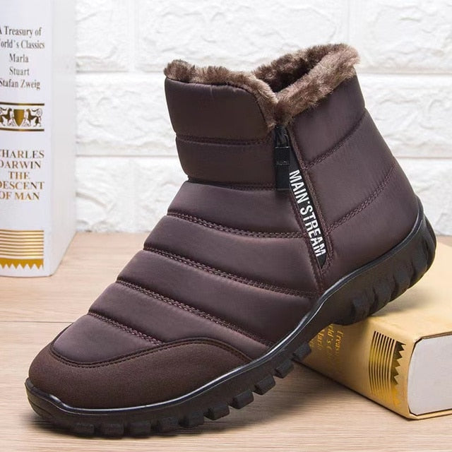 🔥Hot Sale🎁--50% OFF🎉OrthoFit Winter Ankle Boots Mens