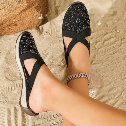 👡50% OFF !!!✨Clearance!!✨Women's Daily Comfortable Non-Slip And Wear-Resistant Sandals - Proven Plantar Fasciitis, Foot and Heel Pain Relief