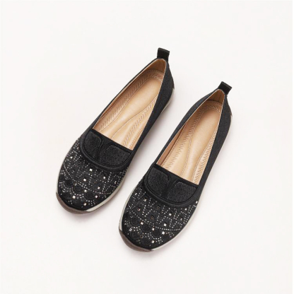 🥿50% OFF !!!✨Clearance!!✨Women's Daily Comfortable Lightweight Breathable Arch Support Slip-On Sneakers - Proven Plantar Fasciitis, Foot and Heel Pain Relief