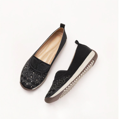 🥿50% OFF !!!✨Clearance!!✨Women's Daily Comfortable Lightweight Breathable Arch Support Slip-On Sneakers - Proven Plantar Fasciitis, Foot and Heel Pain Relief