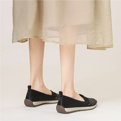 🥿50% OFF !!!✨Clearance!!✨Women's Daily Comfortable Lightweight Breathable Arch Support Slip-On Sneakers - Proven Plantar Fasciitis, Foot and Heel Pain Relief
