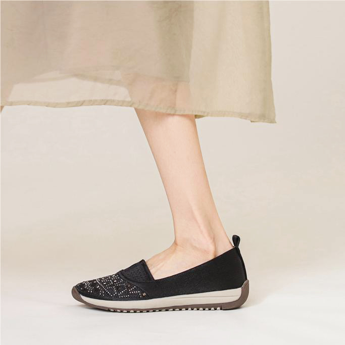 🥿50% OFF !!!✨Clearance!!✨Women's Daily Comfortable Lightweight Breathable Arch Support Slip-On Sneakers - Proven Plantar Fasciitis, Foot and Heel Pain Relief
