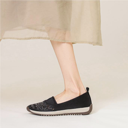 🥿50% OFF !!!✨Clearance!!✨Women's Daily Comfortable Lightweight Breathable Arch Support Slip-On Sneakers - Proven Plantar Fasciitis, Foot and Heel Pain Relief