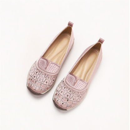 🥿50% OFF !!!✨Clearance!!✨Women's Daily Comfortable Lightweight Breathable Arch Support Slip-On Sneakers - Proven Plantar Fasciitis, Foot and Heel Pain Relief