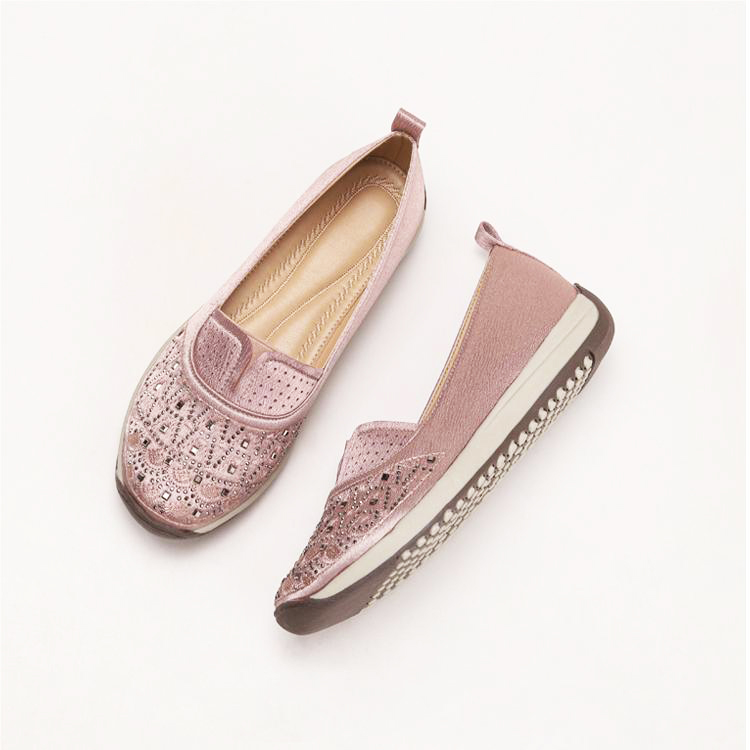 🥿50% OFF !!!✨Clearance!!✨Women's Daily Comfortable Lightweight Breathable Arch Support Slip-On Sneakers - Proven Plantar Fasciitis, Foot and Heel Pain Relief