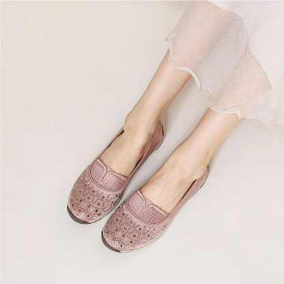 🥿50% OFF !!!✨Clearance!!✨Women's Daily Comfortable Lightweight Breathable Arch Support Slip-On Sneakers - Proven Plantar Fasciitis, Foot and Heel Pain Relief