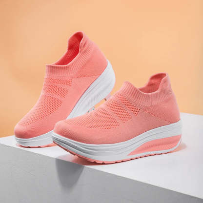 ⏰Promotion - 70% OFF🔥Super Light Women Shoes  Flying Weave Orthopedic Sneakers - Proven Plantar Fasciitis, Foot and Heel Pain Relief