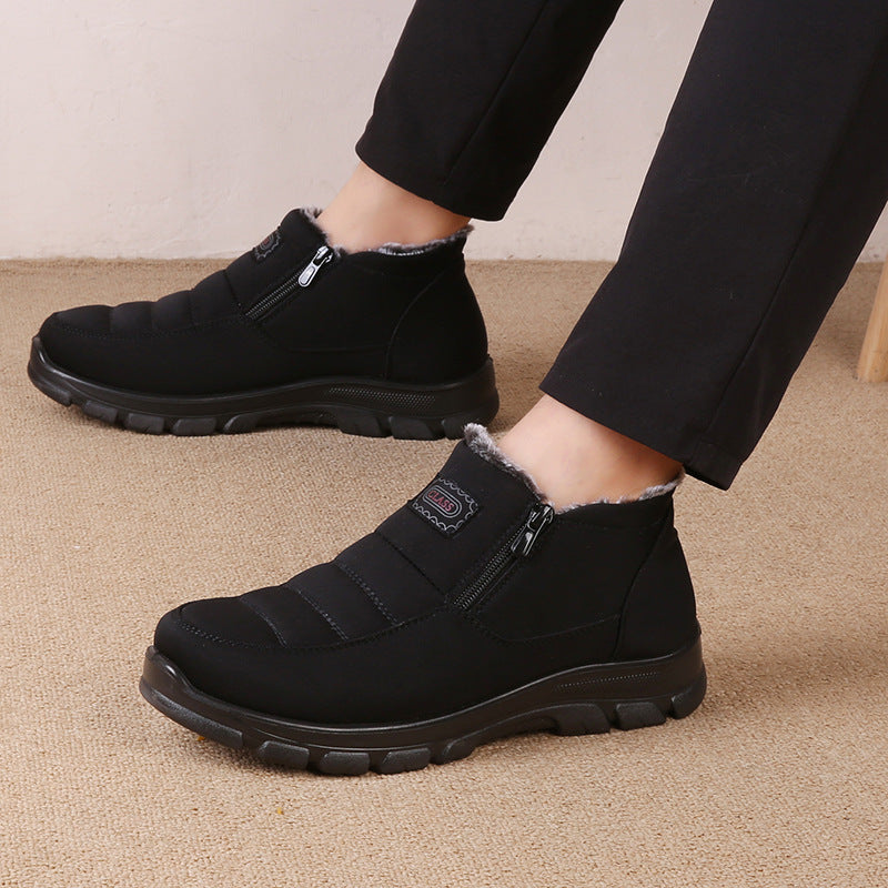 ⏰Promotion - 70% OFF🔥Orthopedic Snow Boots For Men Velvet Warm Ankle Shoes - Proven Plantar Fasciitis, Foot and Heel Pain Relief