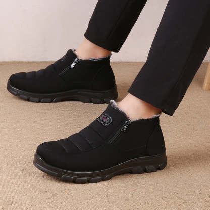 ⏰Promotion - 70% OFF🔥Orthopedic Snow Boots For Men Velvet Warm Ankle Shoes - Proven Plantar Fasciitis, Foot and Heel Pain Relief