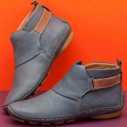 🔥Last Day Promotion 70% OFF⏰2025 Women's New Fashion Lightweight Casual Orthopedic Leather Boots - Proven Plantar Fasciitis, Foot and Heel Pain Relief