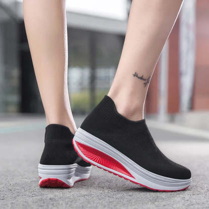 ⏰Promotion - 70% OFF🔥Super Light Women Shoes  Flying Weave Orthopedic Sneakers - Proven Plantar Fasciitis, Foot and Heel Pain Relief