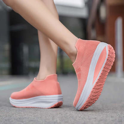 ⏰Promotion - 70% OFF🔥Super Light Women Shoes  Flying Weave Orthopedic Sneakers - Proven Plantar Fasciitis, Foot and Heel Pain Relief