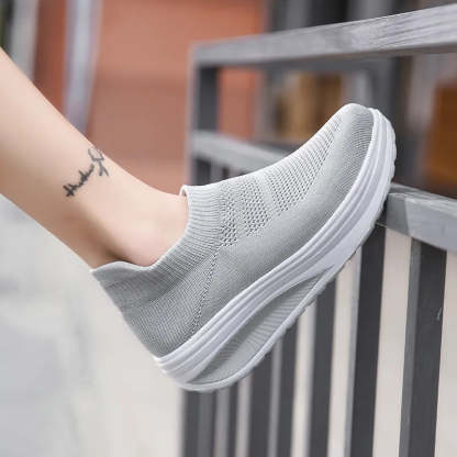 ⏰Promotion - 70% OFF🔥Super Light Women Shoes  Flying Weave Orthopedic Sneakers - Proven Plantar Fasciitis, Foot and Heel Pain Relief
